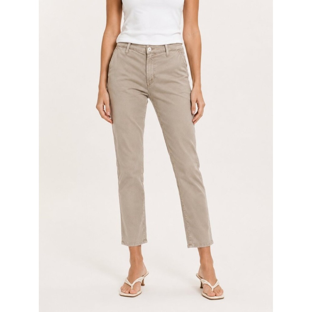 AG Adriano Goldschmied Caden Tailored Trouser Tan Size 28